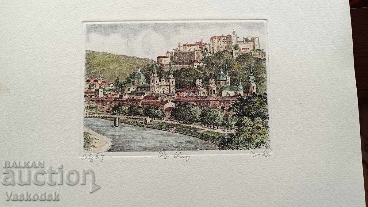 Литография Залцбург