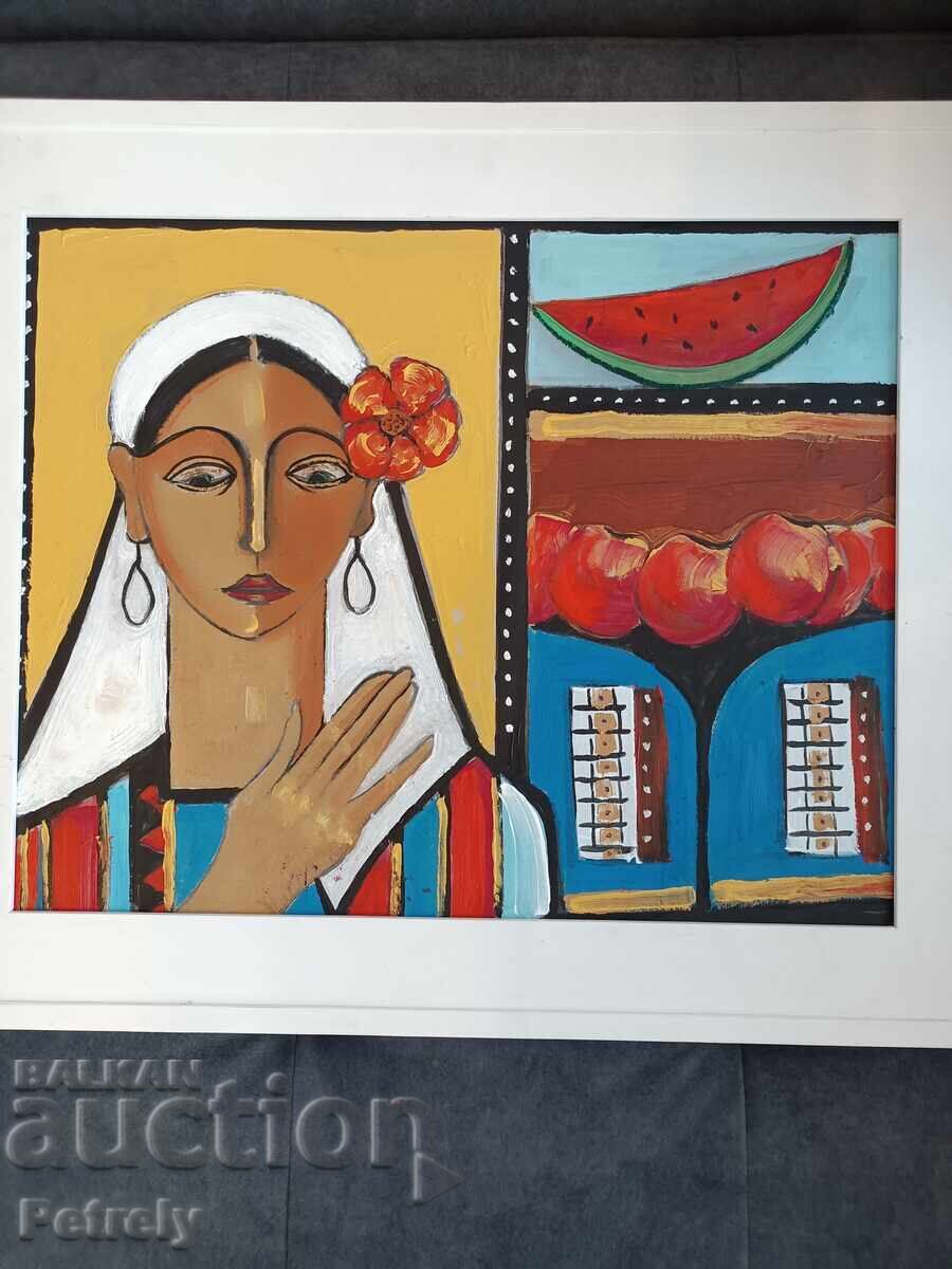 Auction  Large oil painting