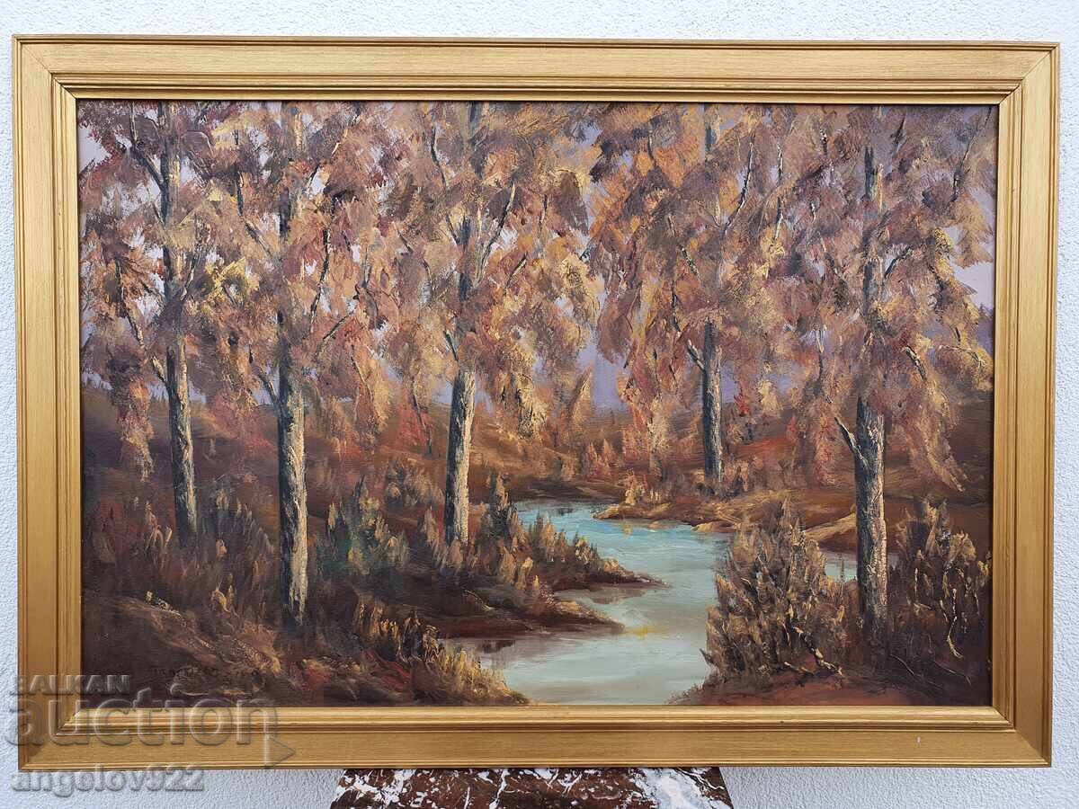 Παράδοση Μεγάλη Πρωτότυπη ελαιογραφία σε καμβά!!!