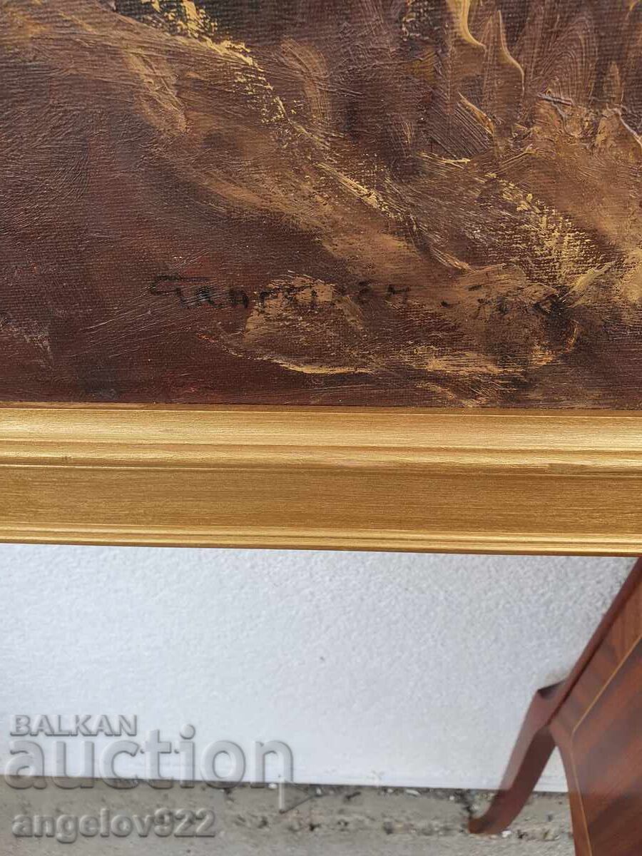 Μεγάλη Πρωτότυπη ελαιογραφία σε καμβά!!! - 5