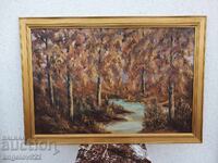 Μεγάλη Πρωτότυπη ελαιογραφία σε καμβά!!!