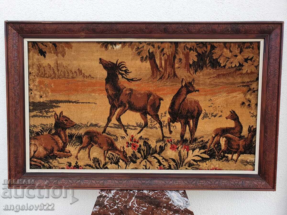 Δημοπρασία Μεγάλο γκομπλέν σε όμορφο ξύλινο πλαίσιο!!!