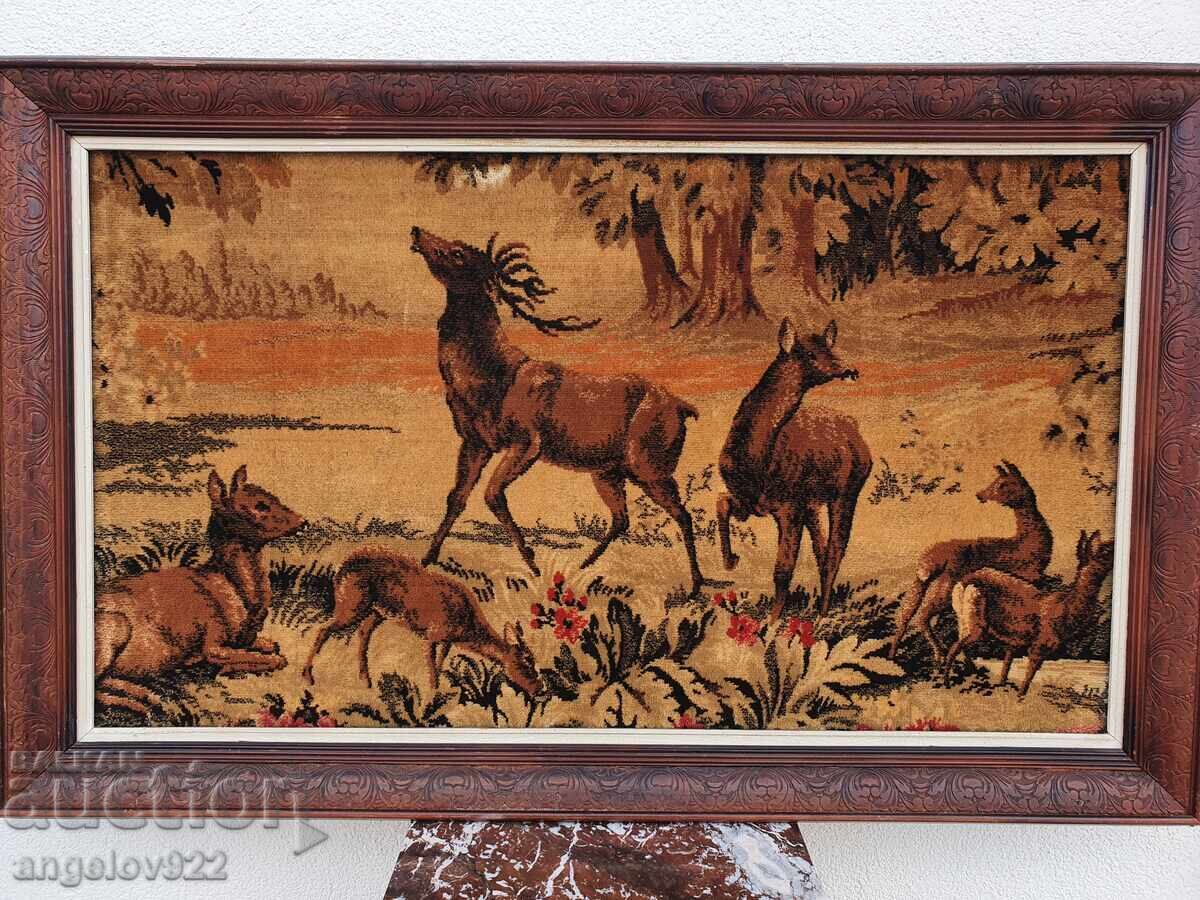 Παράδοση Μεγάλο γκομπλέν σε όμορφο ξύλινο πλαίσιο!!!