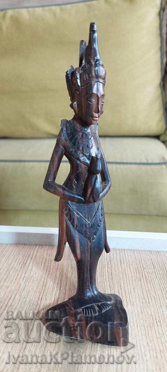 Wood carving, solid wood for connoisseurs, height 20cm Wood carving, solid wood for connoisseurs, height 20cm