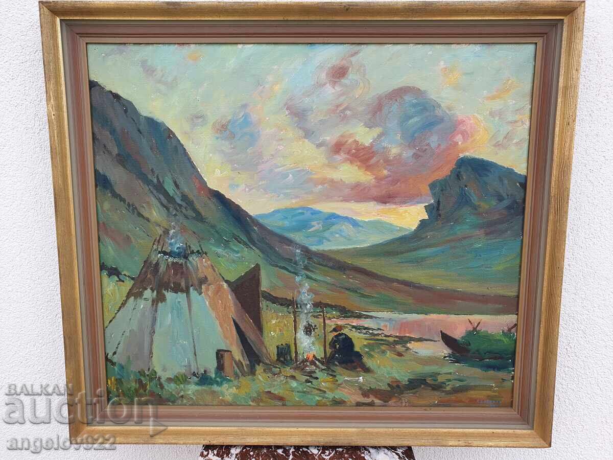 Δημοπρασία Πρωτότυπη ελαιογραφία σε καμβά!!!