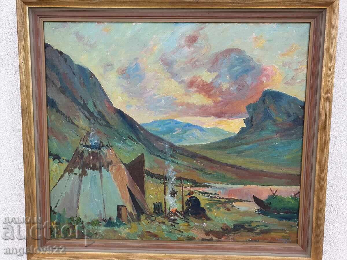 Παράδοση Πρωτότυπη ελαιογραφία σε καμβά!!!