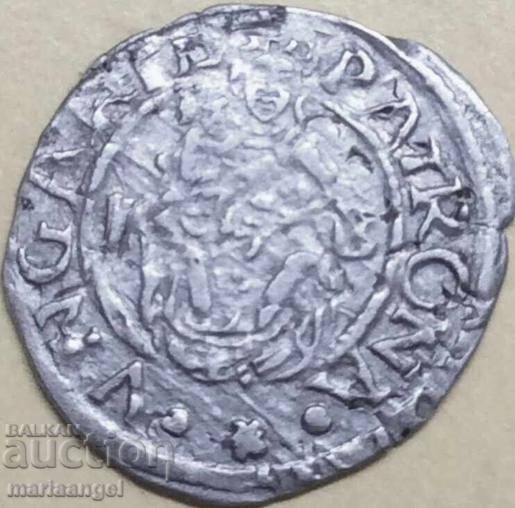 Hungary Denar 1570 Maximilian II Madonna/Coat of Arms Silver Hungary Denar 1570 Maximilian II Madonna/Coat of Arms Silver