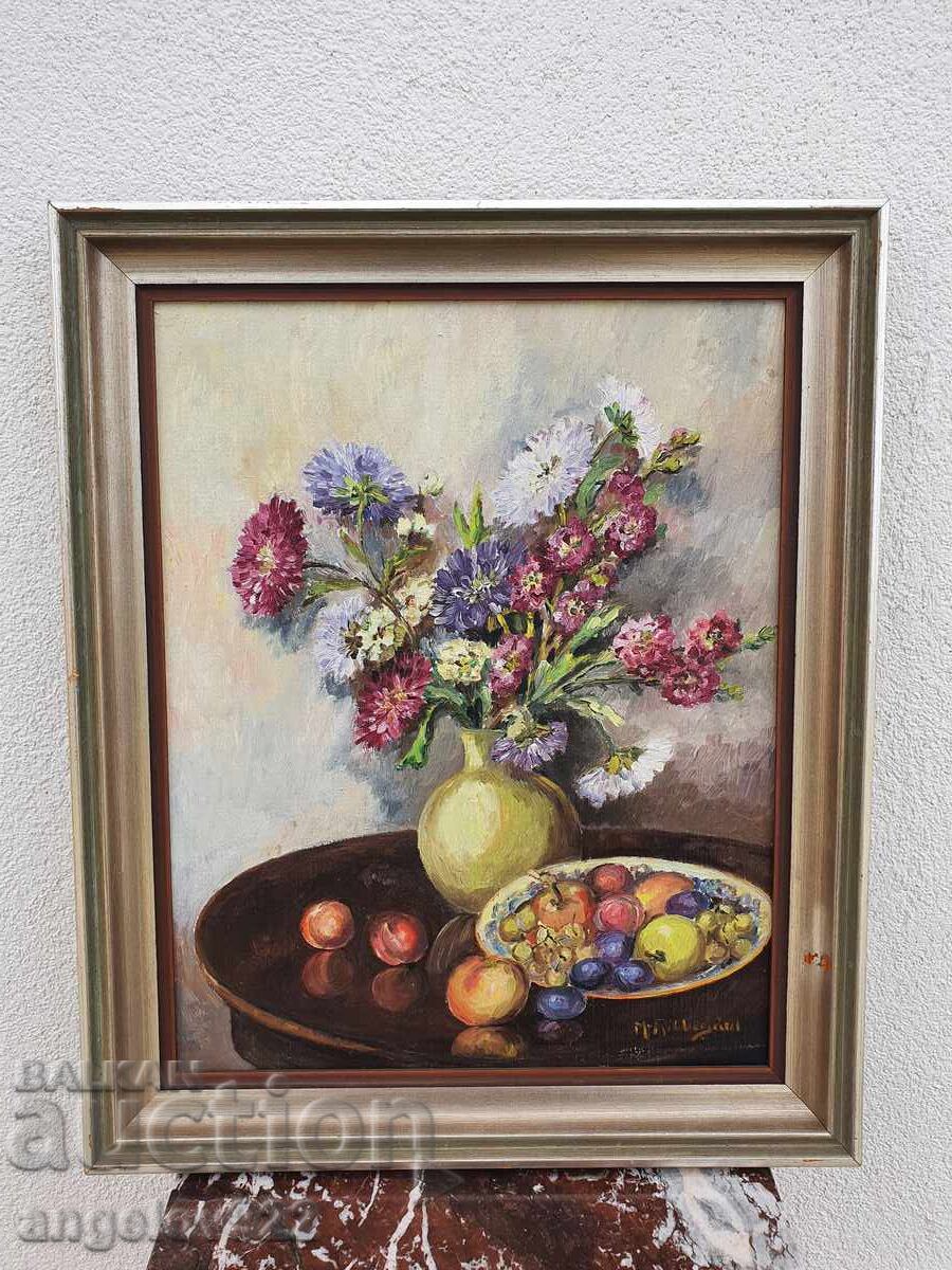 Pictura in ulei originala pe phaser!!!