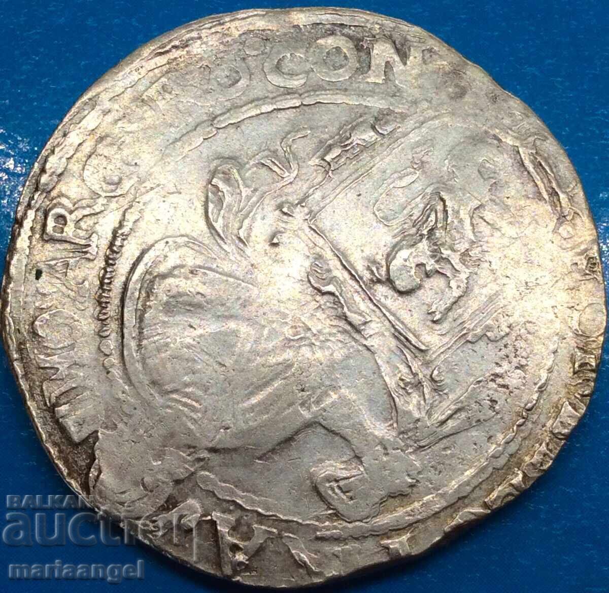 Licitație Olanda Thaler 1644 1/2 Lion Daaler Utrecht Argint