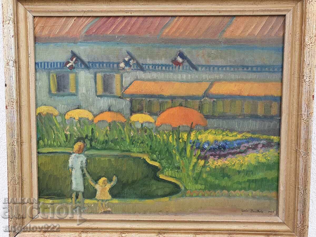 Pictura in ulei originala pe phaser!!! - 5