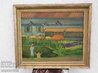 Πρωτότυπη ελαιογραφία στο φέιζερ!!!