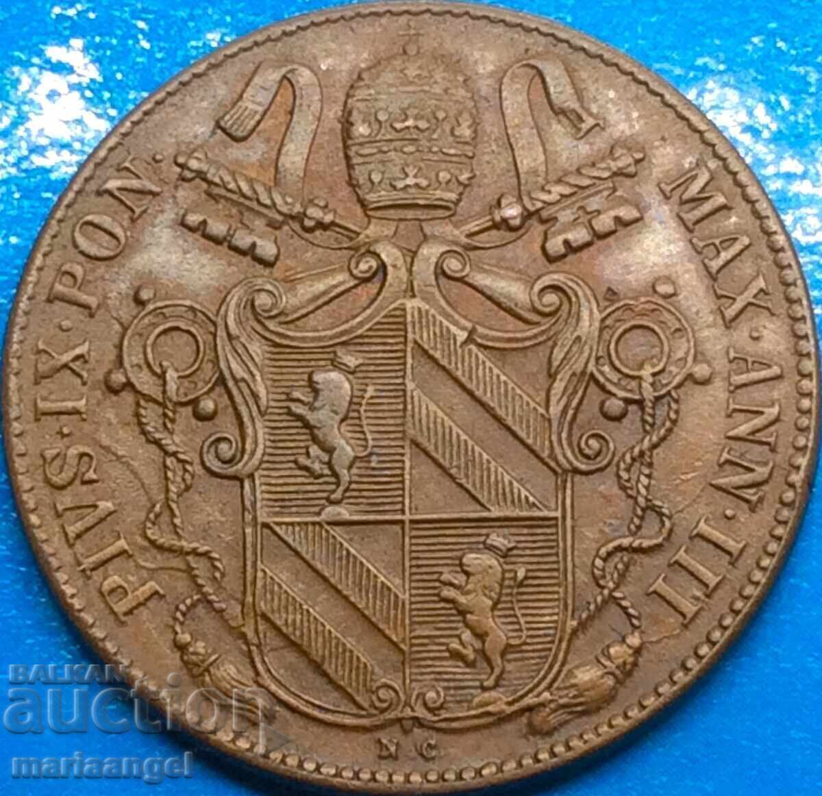 байоко 1848 Ватикана Рим 30мм мед - 5 байоко 1848 Ватикана Рим 30мм мед - 5