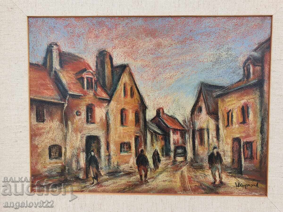 Авторска картина пастел върху фазер!!! - 5