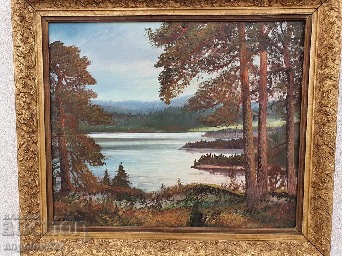 Аукцион Авторска картина с маслени бои върху платно!!!