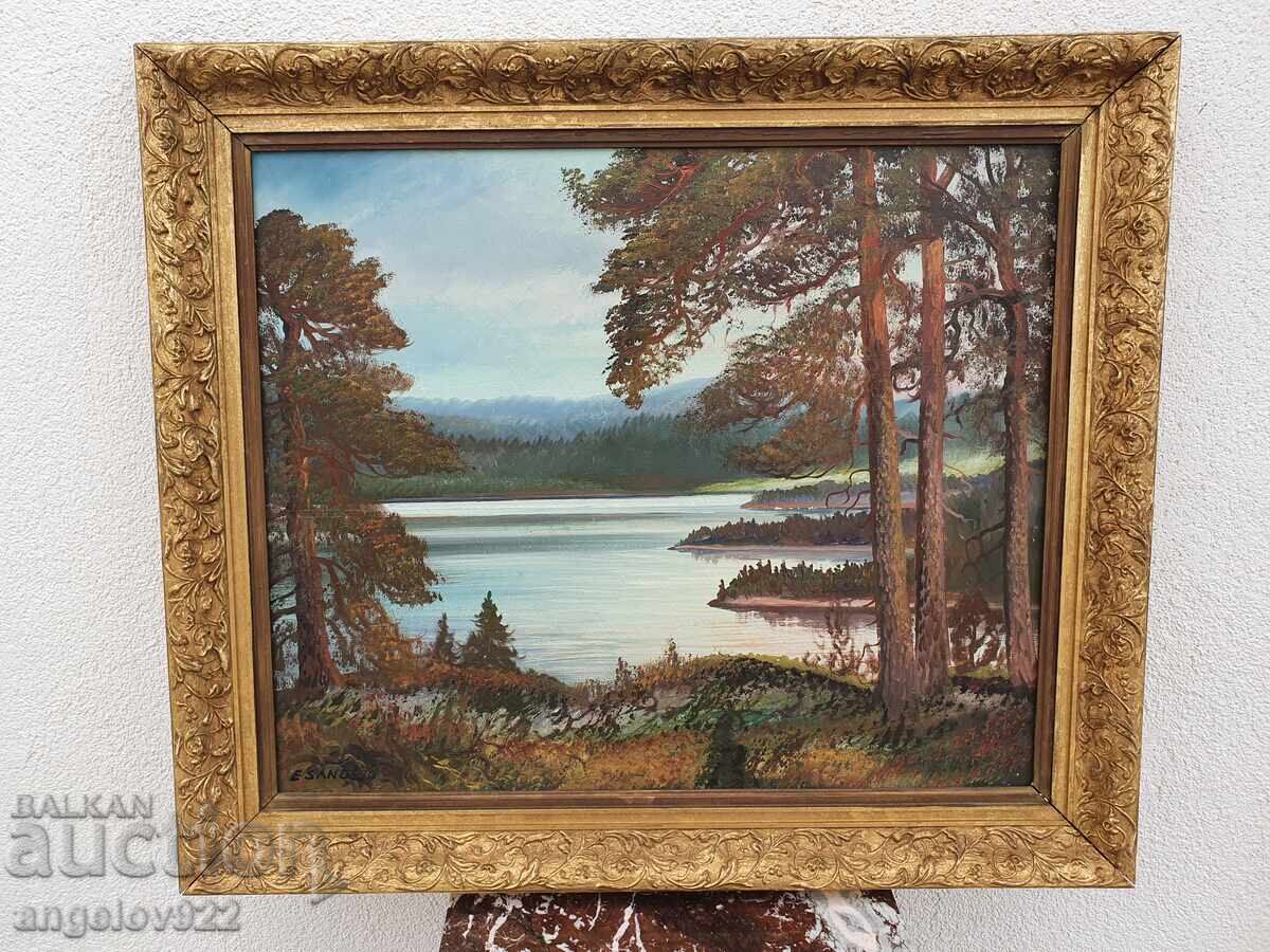 Авторска картина с маслени бои върху платно!!!