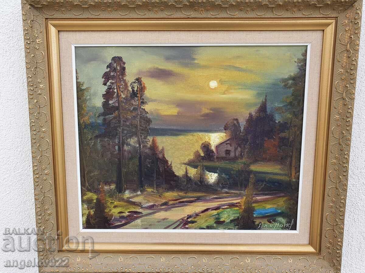 Аукцион Авторска картина с маслени бои върху платно!!!