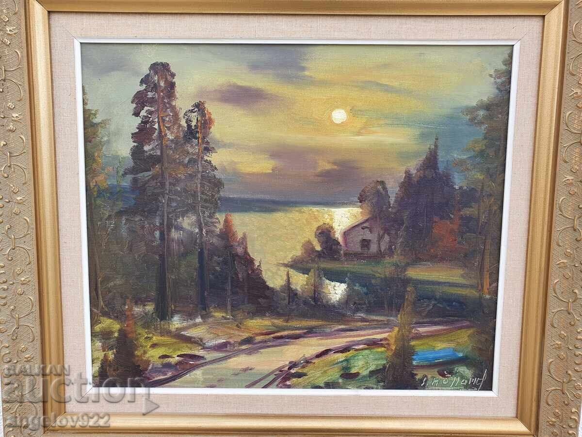 Авторска картина с маслени бои върху платно!!! - 5