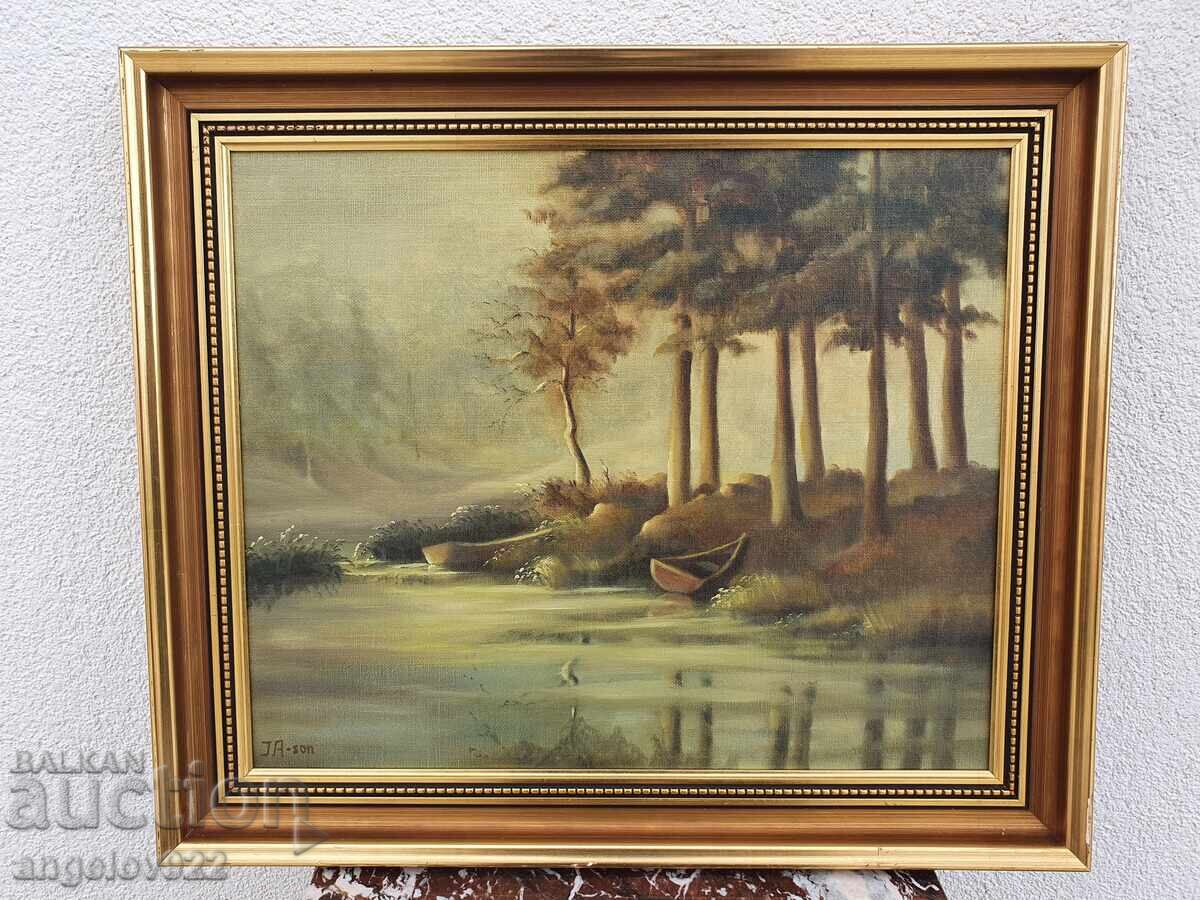 Licitație Pictura in ulei originala pe panza!!!