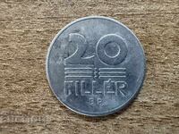 Ungaria - 20 filleri (1976)