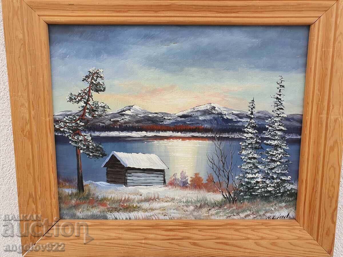 Аукцион Авторска картина с маслени бои върху платно!!!