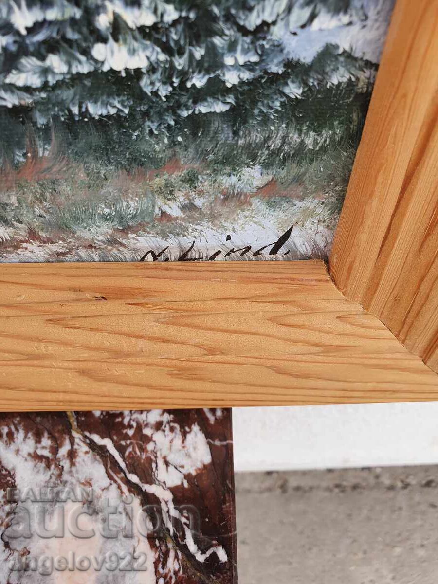 Доставка на Авторска картина с маслени бои върху платно!!!