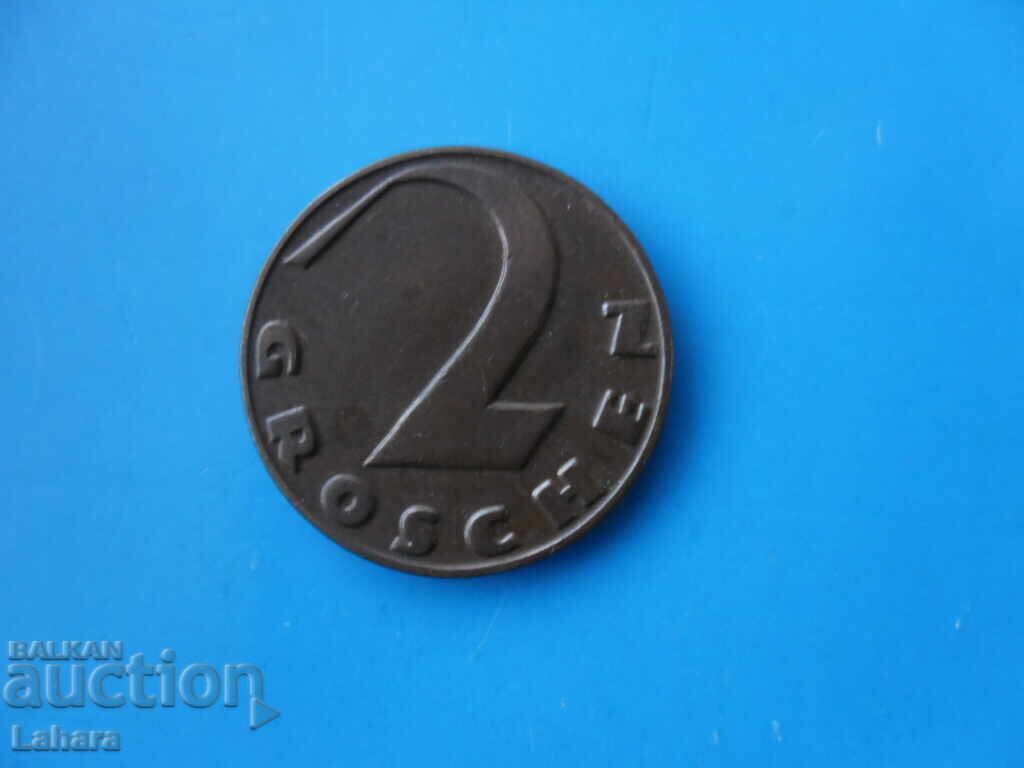 2 Groschen 1929 Austria 2 Groschen 1929 Austria