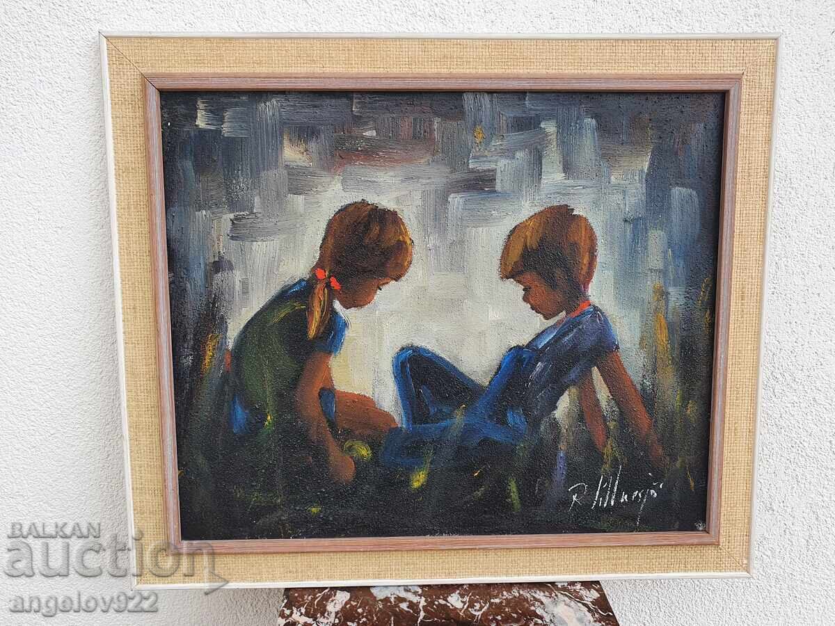 Авторска картина с маслени бои върху платно!!!