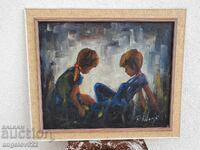 Авторска картина с маслени бои върху платно!!!