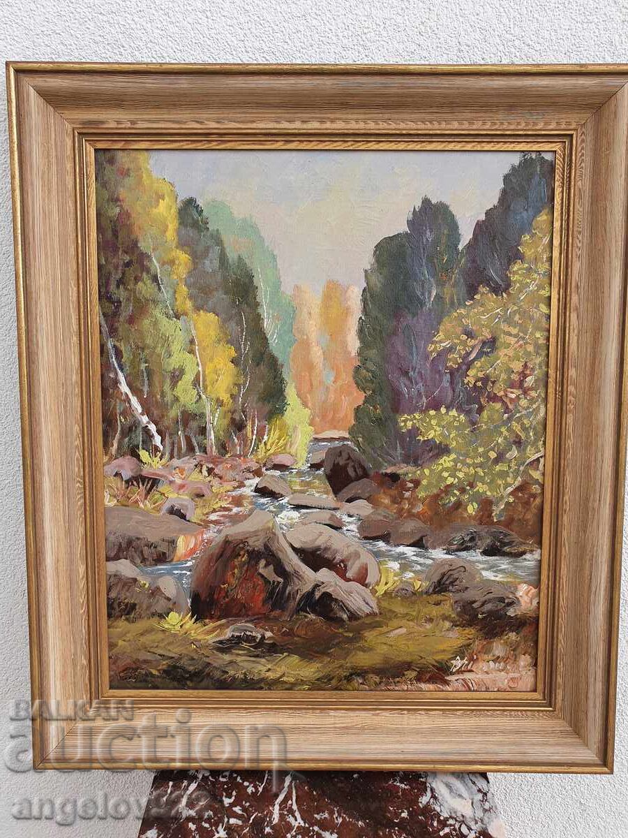 Авторска картина с маслени бои върху платно!!! с цена € 0.01 | 0.02 лв.