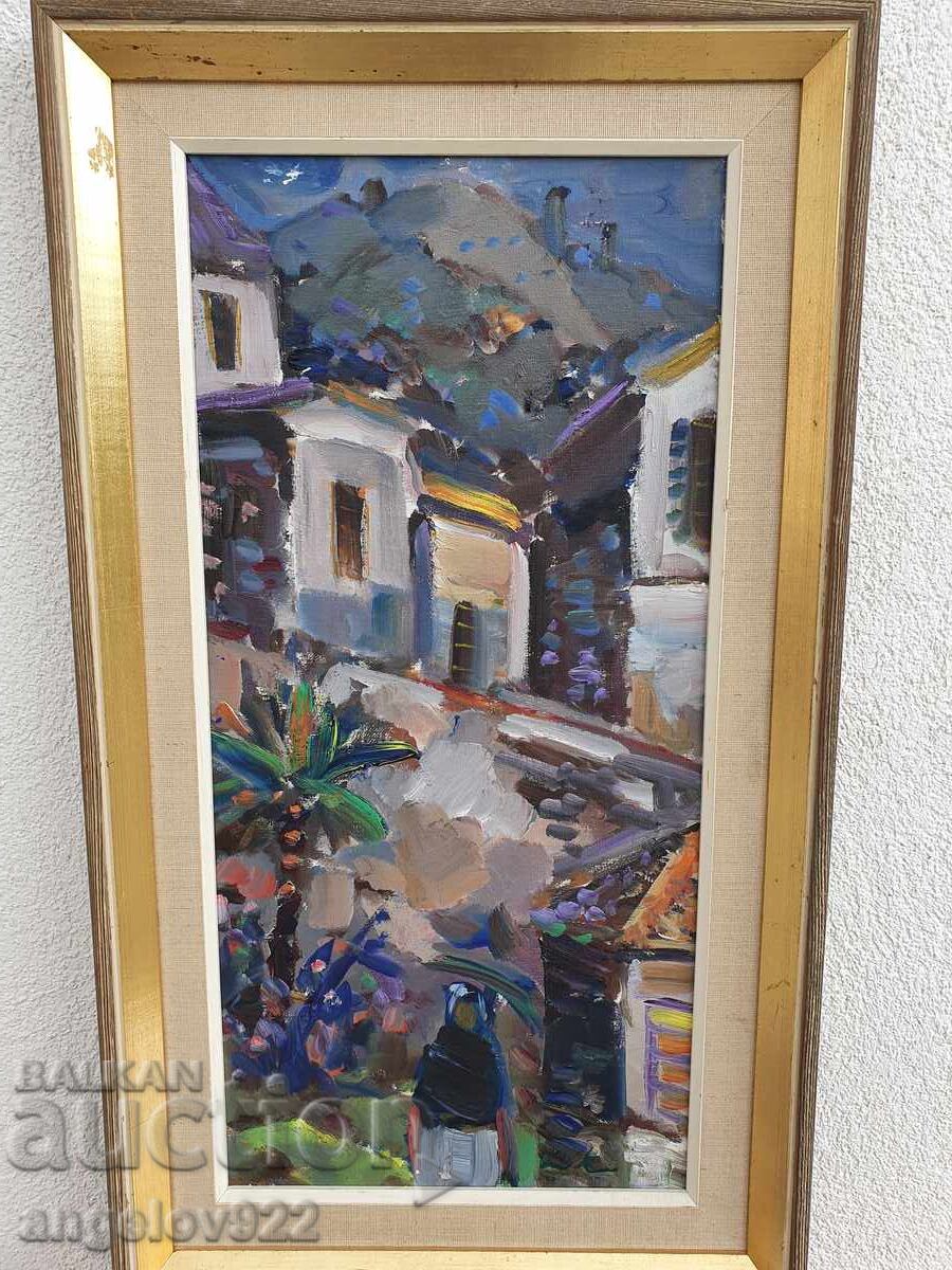 Доставка на Авторска картина с маслени бои върху платно!!!