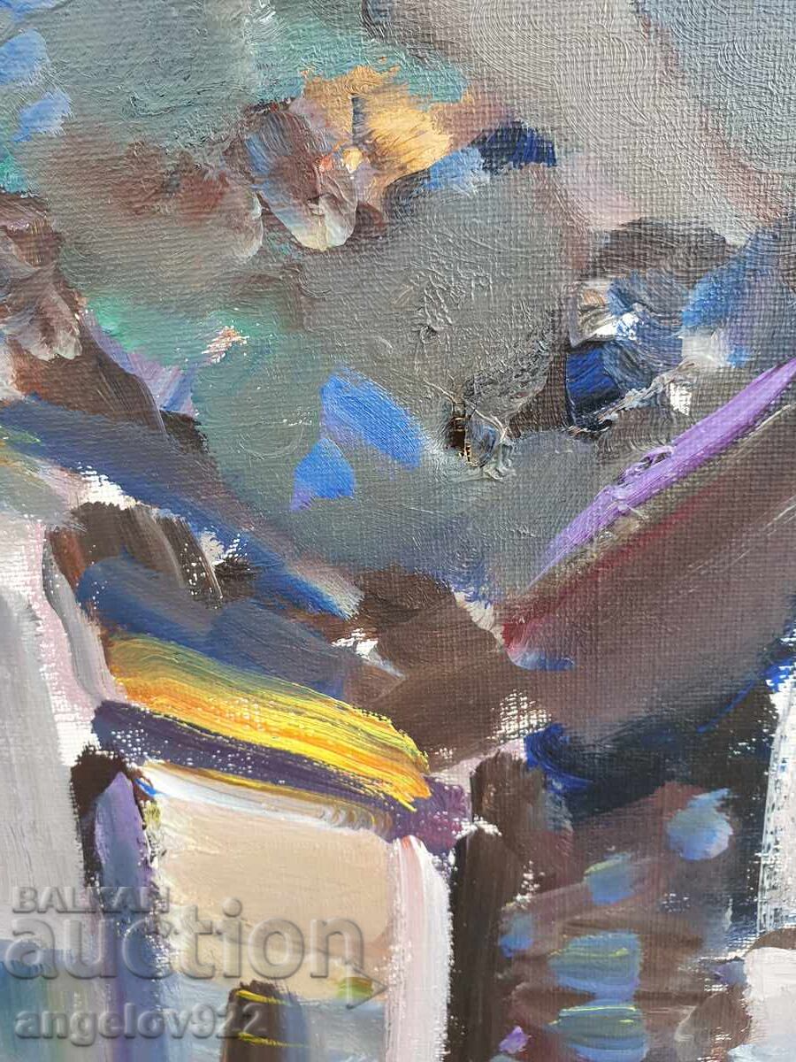 Авторска картина с маслени бои върху платно!!! - 7