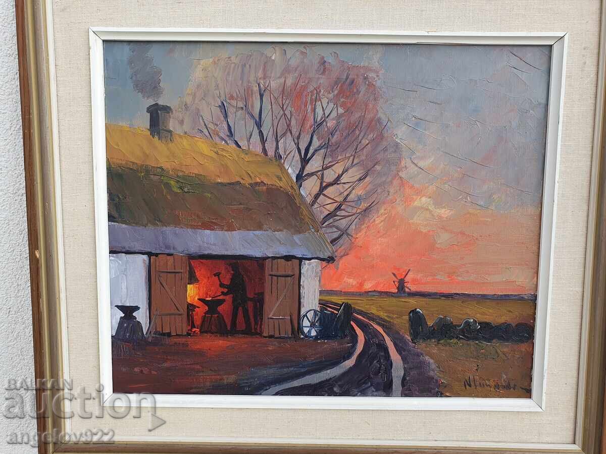 Авторска картина с маслени бои върху платно!!! - 5