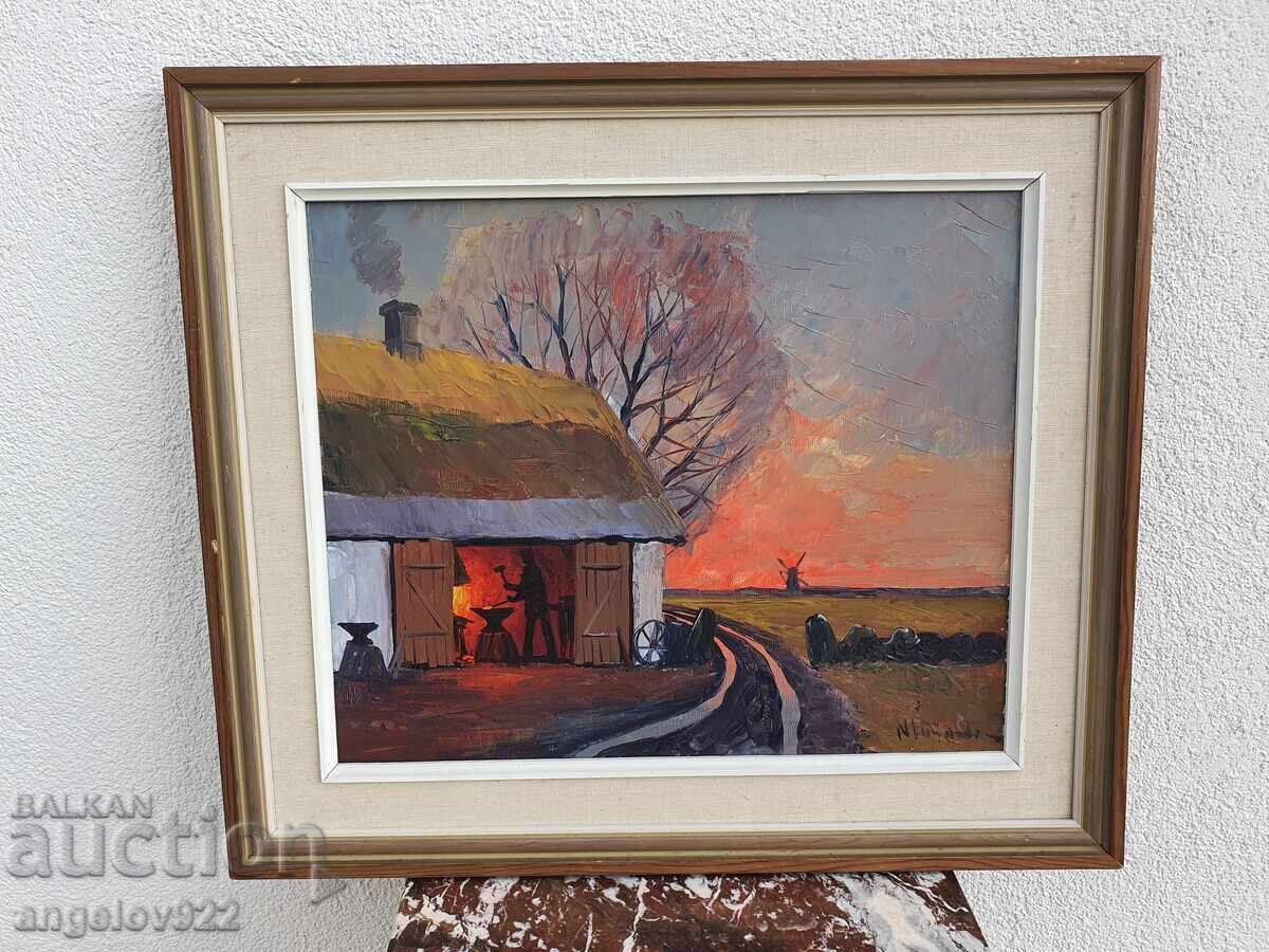 Авторска картина с маслени бои върху платно!!!