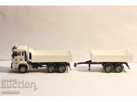 HERPA  1:87 H0 MAN САМОСВАЛ ГОНДОЛА  КАМИОН  МОДЕЛ КОЛИЧКА