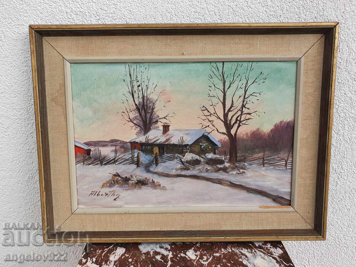 Πρωτότυπη ελαιογραφία σε καμβά!!! με τιμή € 0.01 | 0.02 BGN