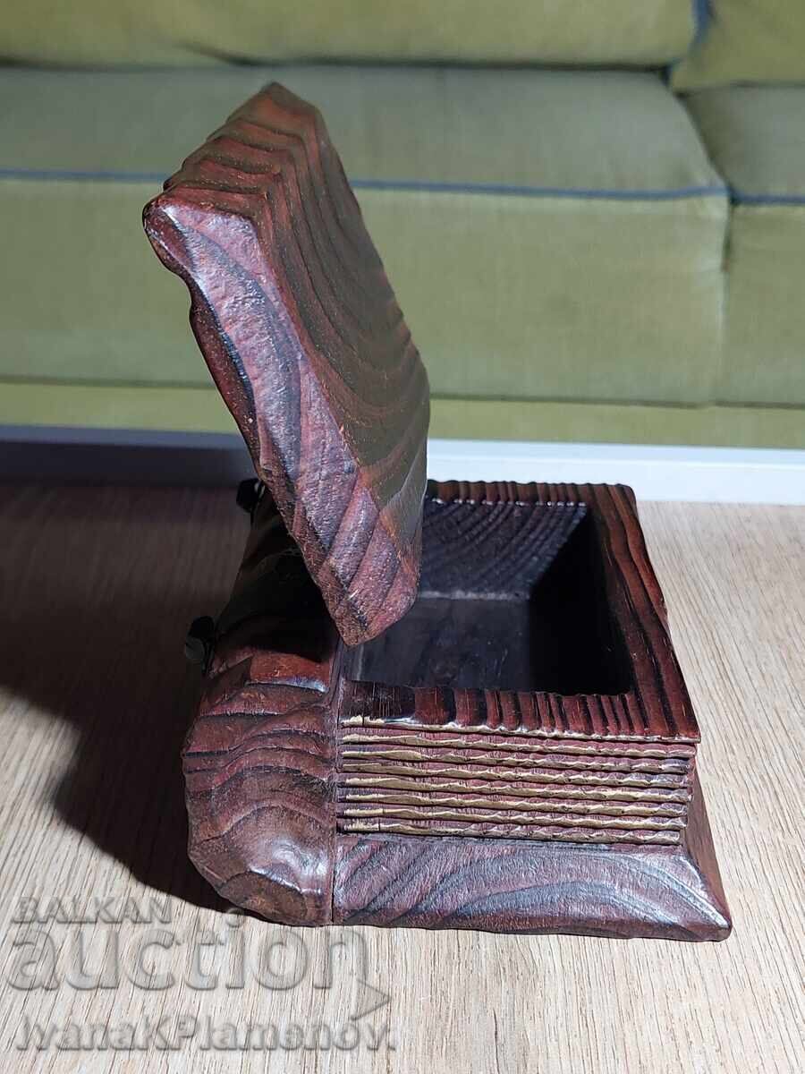 Cutie din lemn pentru colecționari, excelentă - 6