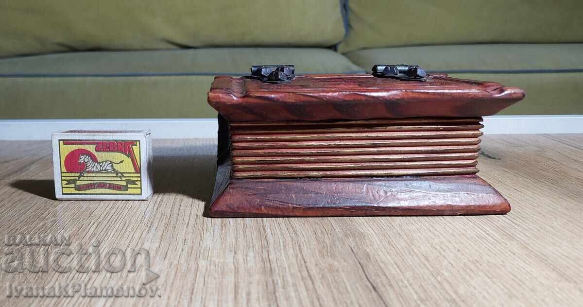 Cutie din lemn pentru colecționari, excelentă - 7