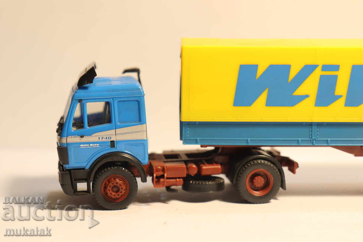 HERPA 1:87 H0 MERCEDES WILLI BETZ CAMION MODEL COLIȚĂ cu preț € 35.00 | 68.45 BGN HERPA 1:87 H0 MERCEDES WILLI BETZ CAMION MODEL COLIȚĂ cu preț € 35.00 | 68.45 BGN