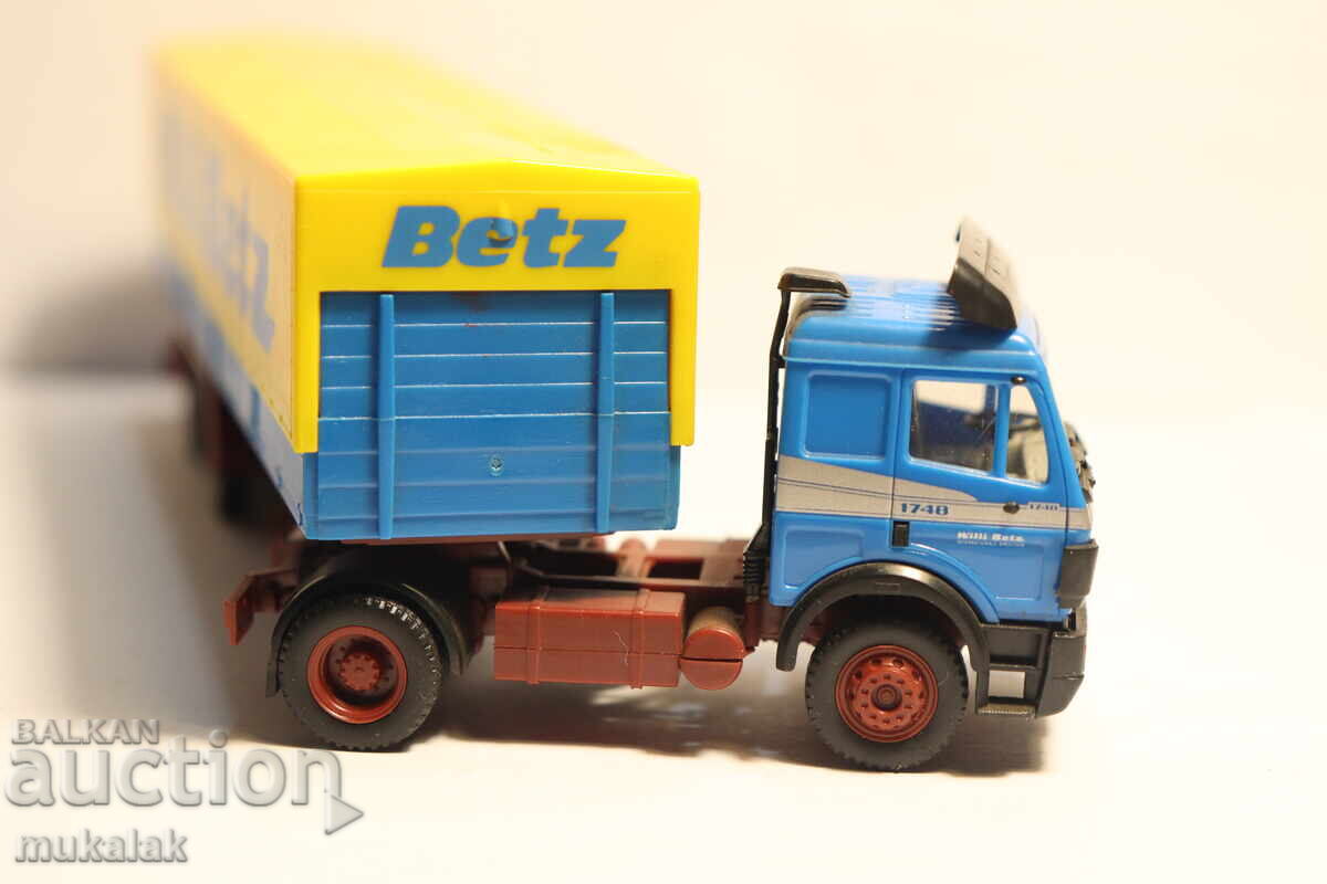 HERPA 1:87 H0 MERCEDES WILLI BETZ CAMION MODEL COLIȚĂ - 5 HERPA 1:87 H0 MERCEDES WILLI BETZ CAMION MODEL COLIȚĂ - 5