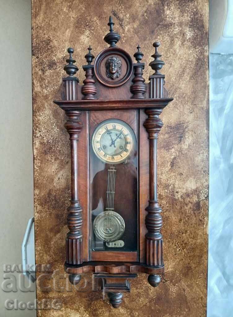 Antique German Wall Clock