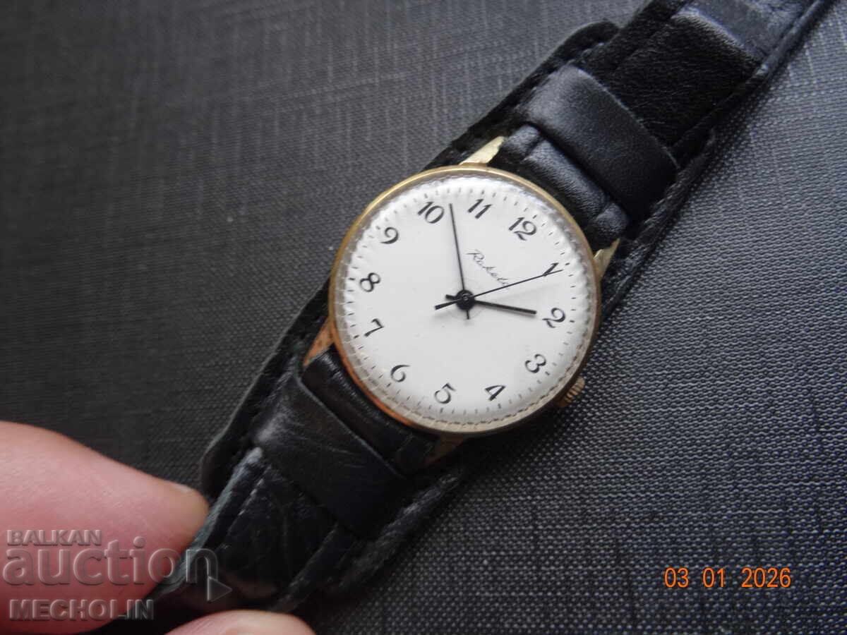 RUSSIAN WATCH RAKETA GOLD-PLATED 1 - 7 RUSSIAN WATCH RAKETA GOLD-PLATED 1 - 7