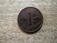 Finlanda - 1 penni (1963)