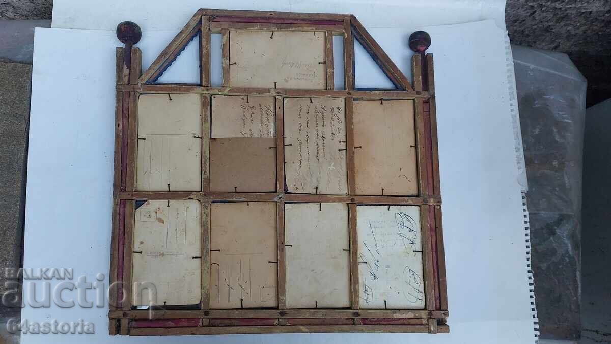 Φωτογραφία, κορνίζα, πρωτόγονος, αξιωματικός, πσβ, φωτογραφία - 5