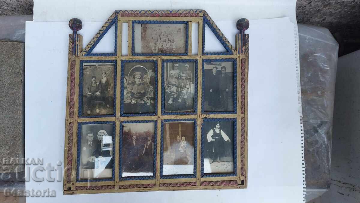 Φωτογραφία, κορνίζα, πρωτόγονος, αξιωματικός, πσβ, φωτογραφία