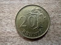 Finlanda - 20 penni (1982)