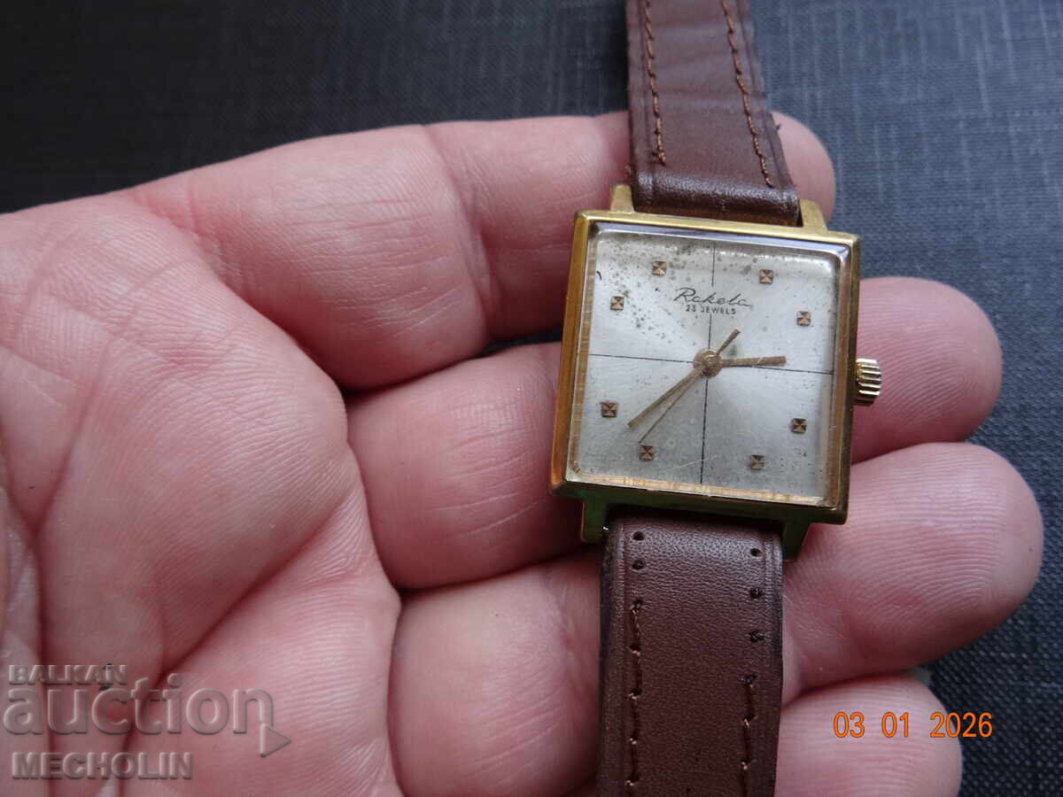 Δημοπρασία ΡΩΣΙΚΟ ΡΟΛΟΙ RAKETA ΕΠΙΧΡΥΣΩΜΕΝΟ 2209 23 Κ