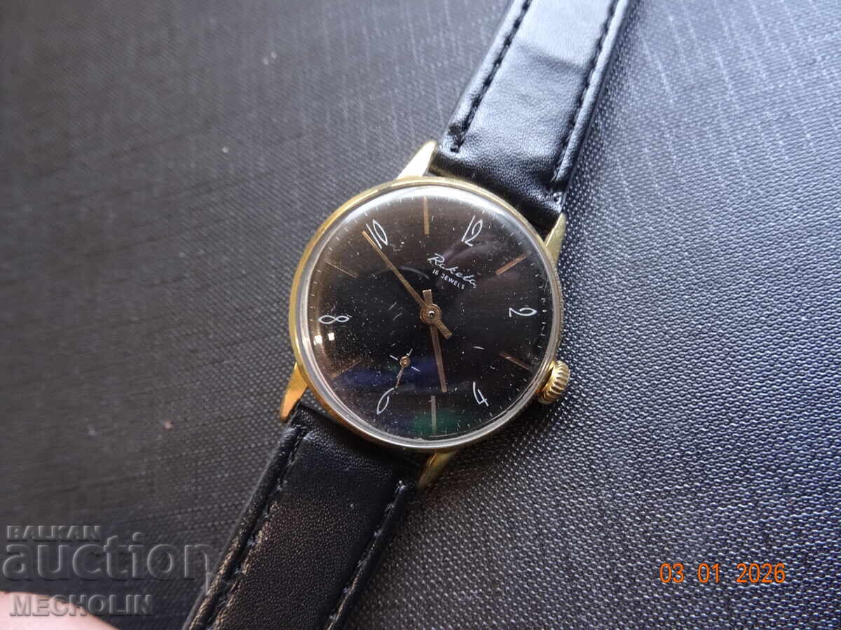 RUSSIAN ROCKET WATCH GOLD PLATED 4 - 7