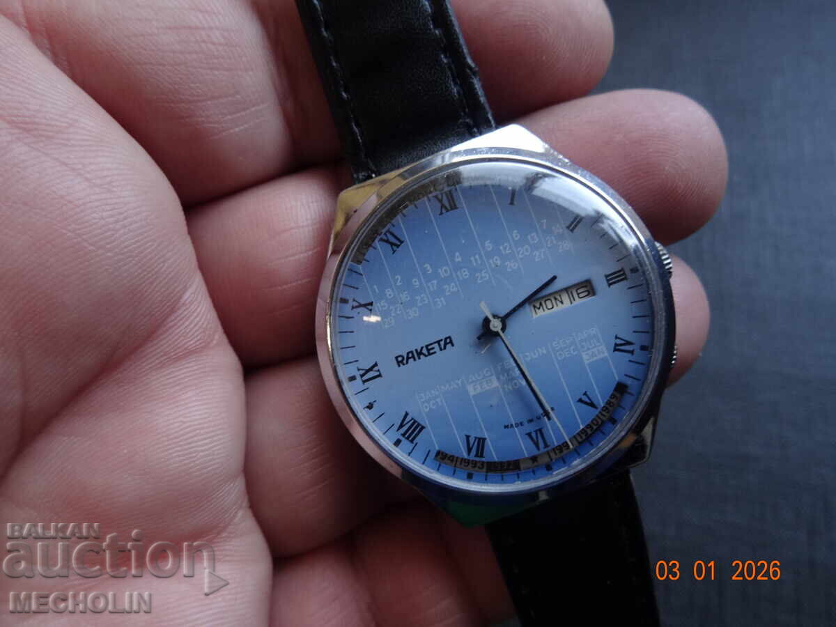 ΡΩΣΙΚΟ ΡΟΛΟΪ RAKETA ΑΙΩΝΙΟ ΗΜΕΡΟΛΟΓΙΟ 1 ΡΩΣΙΚΟ ΡΟΛΟΪ RAKETA ΑΙΩΝΙΟ ΗΜΕΡΟΛΟΓΙΟ 1