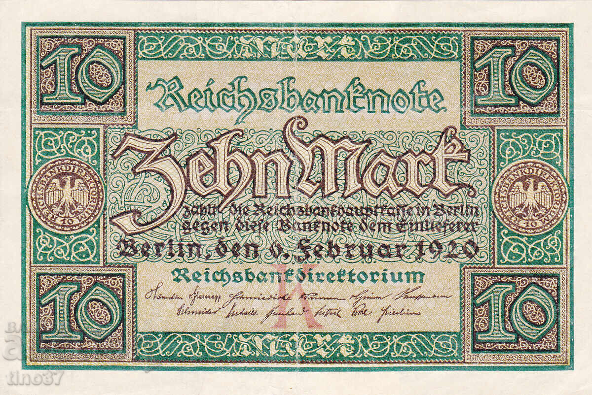 tino37- GERMANY - 10 STAMPS - 1920- VF with price € 2.30 | 4.50 BGN tino37- GERMANY - 10 STAMPS - 1920- VF with price € 2.30 | 4.50 BGN