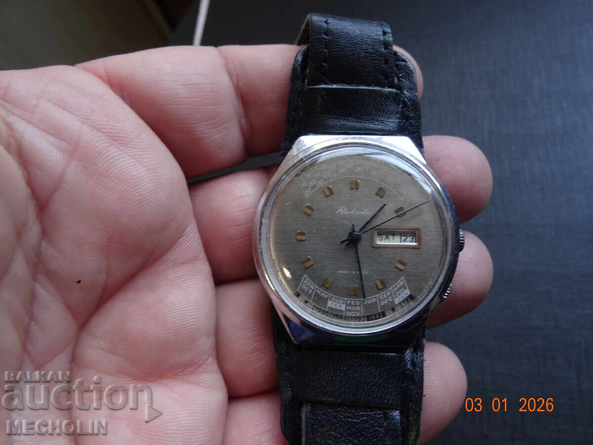 RUSSIAN ROCKET WATCH ETERNAL CALENDAR 3
